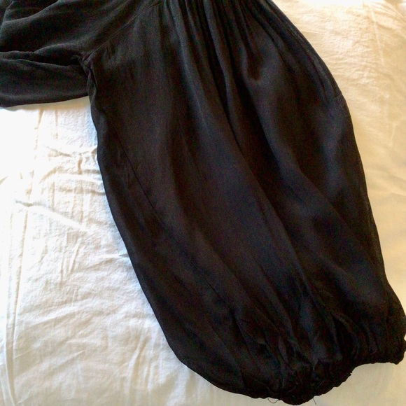 FATE + BECKER Sheer Black Blouse - Picture 3 of 7